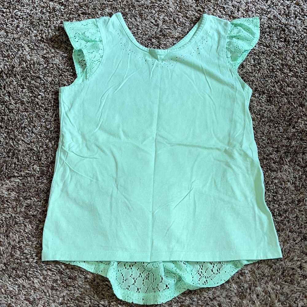 Faded Glory Flutter Sleeve Top